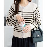 パールボタンニットカーディガンショート | alotta | 詳細画像21