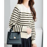 パールボタンニットカーディガンショート | alotta | 詳細画像22