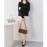 パールボタンニットカーディガンショート | alotta | 詳細画像33