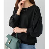 パフ袖ゆるニットトップス | alotta | 詳細画像6