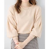 パフ袖ゆるニットトップス | alotta | 詳細画像11