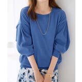 パフ袖ゆるニットトップス | alotta | 詳細画像2