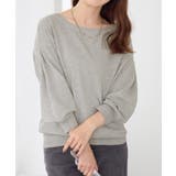 パフ袖ゆるニットトップス | alotta | 詳細画像26