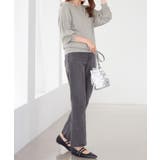 パフ袖ゆるニットトップス | alotta | 詳細画像27