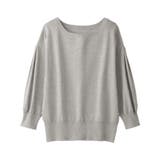 パフ袖ゆるニットトップス | alotta | 詳細画像29