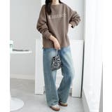 大人可愛いロゴダンボールプルオーバー | alotta | 詳細画像22