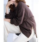 サイドジップあったか裏起毛プルオーバー | alotta | 詳細画像2 