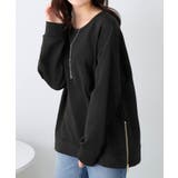 サイドジップあったか裏起毛プルオーバー | alotta | 詳細画像13 