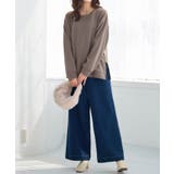 サイドジップあったか裏起毛プルオーバー | alotta | 詳細画像18 