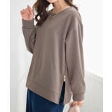 サイドジップあったか裏起毛プルオーバー | alotta | 詳細画像19 