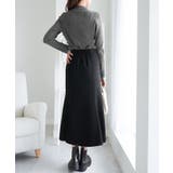 もっちり袖配色リブニット | alotta | 詳細画像28