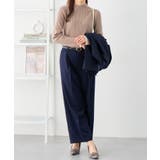 もっちり袖配色リブニット | alotta | 詳細画像18