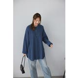 ふんわり裾ラウンドゆるニットチュニック | alotta | 詳細画像9 