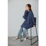 ふんわり裾ラウンドゆるニットチュニック | alotta | 詳細画像10 