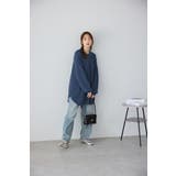 ふんわり裾ラウンドゆるニットチュニック | alotta | 詳細画像11 