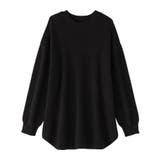 ふんわり裾ラウンドゆるニットチュニック | alotta | 詳細画像31