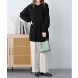 ゆるニットVネックチュニック | alotta | 詳細画像13