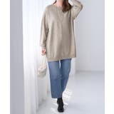 ゆるニットVネックチュニック | alotta | 詳細画像19