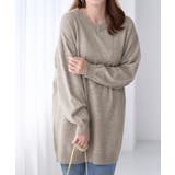 ゆるニットVネックチュニック | alotta | 詳細画像22