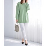 ゆるニットVネックチュニック | alotta | 詳細画像24