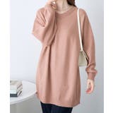 ゆるニットVネックチュニック | alotta | 詳細画像4