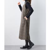 Ｖネックジャンパースカート | alotta | 詳細画像9 