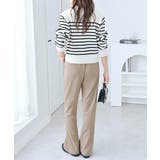 カットジョーゼットフレアパンツ | alotta | 詳細画像14 