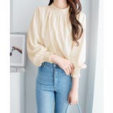 ボリューム袖とろみブラウス | alotta | 詳細画像10 