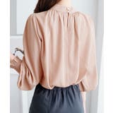 ボリューム袖とろみブラウス | alotta | 詳細画像17 