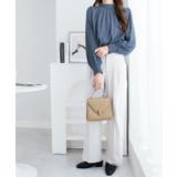 ボリューム袖とろみブラウス | alotta | 詳細画像25 