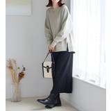 すっきり見え花柄ジャガードチュニック | Viola e Viola | 詳細画像12 