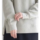 すっきり見え花柄ジャガードチュニック | Viola e Viola | 詳細画像14 