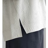 すっきり見え花柄ジャガードチュニック | Viola e Viola | 詳細画像15 