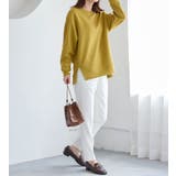 すっきり見え花柄ジャガードチュニック | Viola e Viola | 詳細画像4 