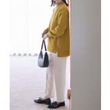 裏起毛ニットソーリブ切替トップス | Viola e Viola | 詳細画像2 