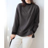 裏起毛ニットソーリブ切替トップス | Viola e Viola | 詳細画像13 