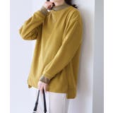 裏起毛ニットソーリブ切替トップス | Viola e Viola | 詳細画像3 