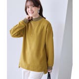 裏起毛ニットソーリブ切替トップス | Viola e Viola | 詳細画像4 