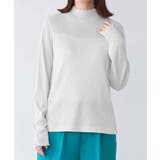 ラメ入りテレコリブプチハイメローカットソ | Viola e Viola | 詳細画像33