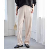 グレージュ | ポンチカーブパンツ | Viola e Viola