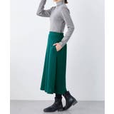 【選べる丈】なめらかポンチフレアミドルス | Viola e Viola | 詳細画像9 