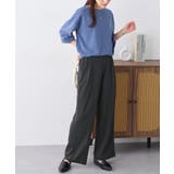 楽ちん!美脚見えセンタープレスワイドパン | alotta | 詳細画像15