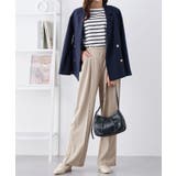 楽ちん!美脚見えセンタープレスワイドパン | alotta | 詳細画像20