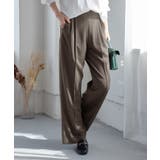 楽ちん!美脚見えセンタープレスワイドパン | alotta | 詳細画像3