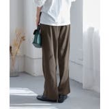 楽ちん!美脚見えセンタープレスワイドパン | alotta | 詳細画像7