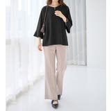 フレアースリーブ７分丈ブラウス | alotta | 詳細画像20 