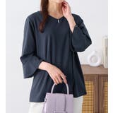 フレアースリーブ７分丈ブラウス | alotta | 詳細画像22 