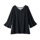 フレアースリーブ７分丈ブラウス | alotta | 詳細画像28 