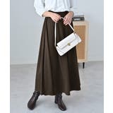 ハイウエストマキシ丈フレアスカート | alotta | 詳細画像7 