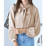 フリル衿ボウタイデザインブラウス | alotta | 詳細画像8 